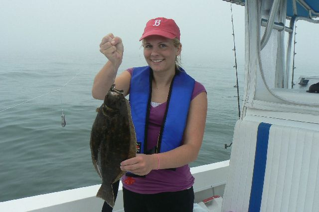Fluke fishing Point Judith